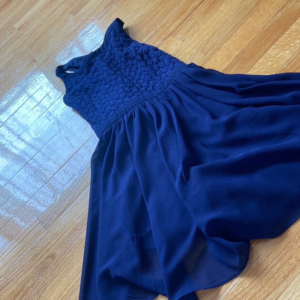 Navy blue dress